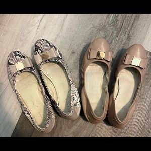 💕Lot of 2 Cole Haan Tali Bow Flats 💕